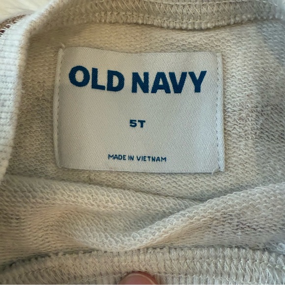 Old Navy Gray Sweatshirt with dachshund print - Picture 2 of 2